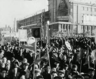 Russland im 20. Jahrhundert: 32. Jahrestag der Oktoberrevolution