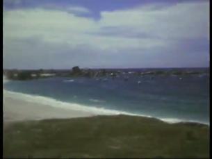 Strandfelsen in der Bretagne