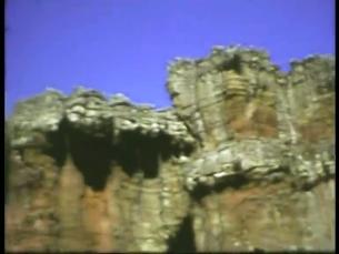 Geologische Formationen in Brasilien