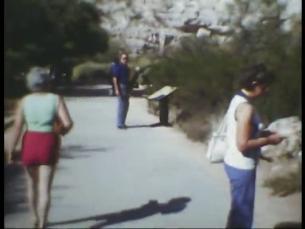 Felsenbehausung der Sinagua-Indianer in Arizona