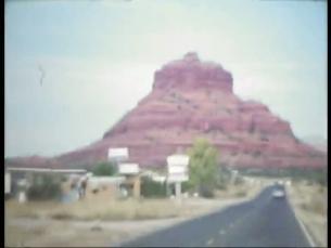Felsenspitzen der Red Rocks in Arizona