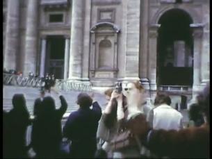 Nach einem Papstauftritt in Rom