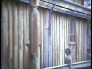 Cowboy-Stadt im Freizeitpark