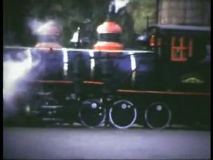 Eisenbahn im Freizeitpark