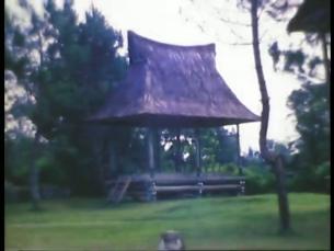 Traditionelles Haus auf Sumatra
