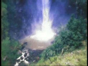 Wasserfall auf Sumatra