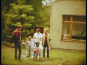 Familie auf Rügen