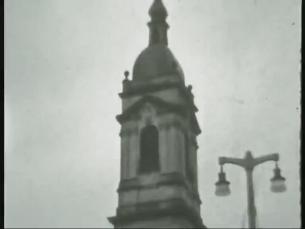 Kirche und Denkmal in Eisennach