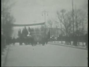 Aufmarsch zum 1. Mai in Ulan-Ude